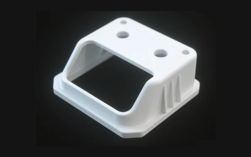 Connector housing made of PA6-GF, FDM 3D printed
